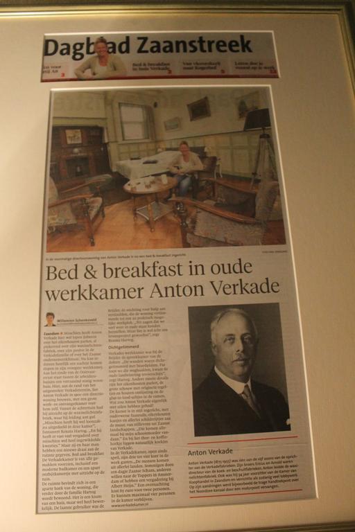 Bed And Breakfast De Verkadekamer ザーンダム エクステリア 写真